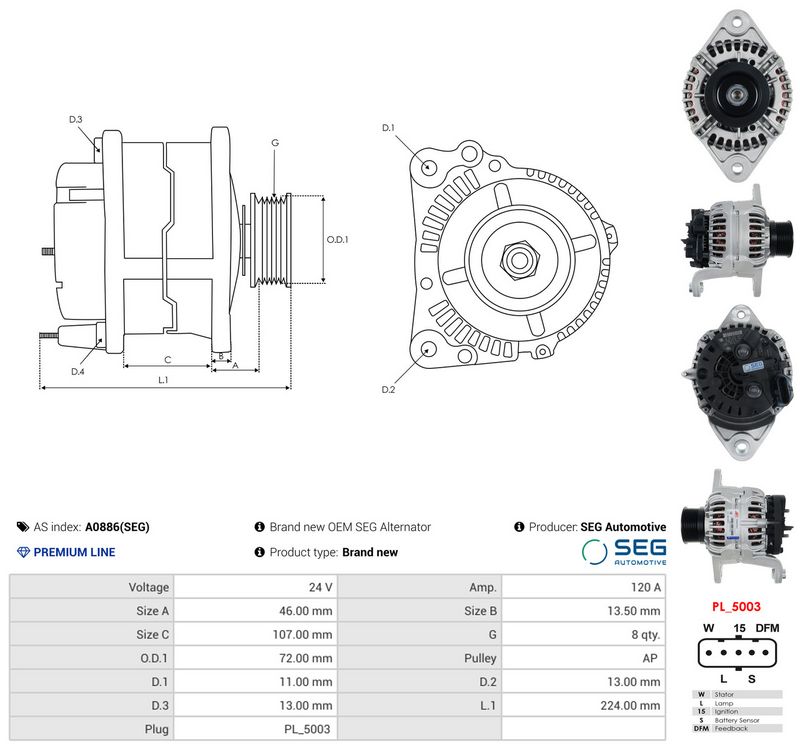 This part match OEM code: 85000643