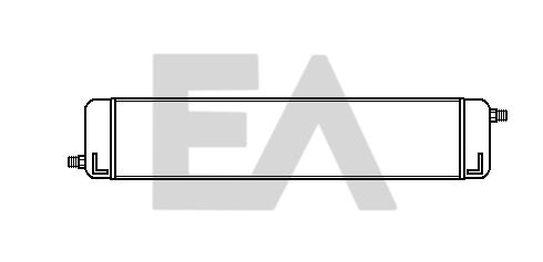 Radiador de aceite, aceite motor