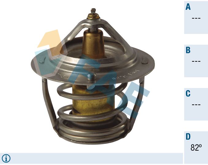 Termostato, refrigerante