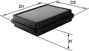 Õhufilter, DAVID VASCO A133