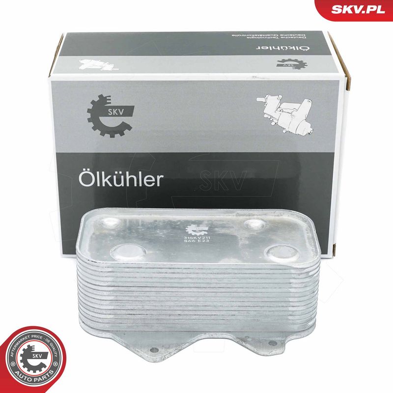 Õliradiaator, mootoriõli, ESEN SKV 31SKV211