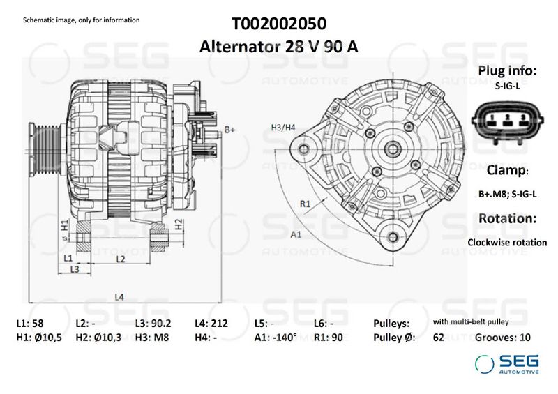 generátor T002002050