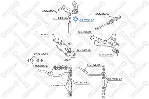 STELLOX 52-74004-SX Ball Joint