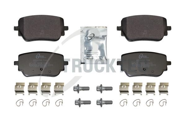 TRUCKTEC AUTOMOTIVE 02.35.625 - Brake Pad Set, disc brake