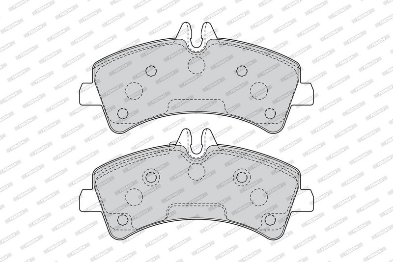 FERODO Plaquettes de frein à disque FVR4429