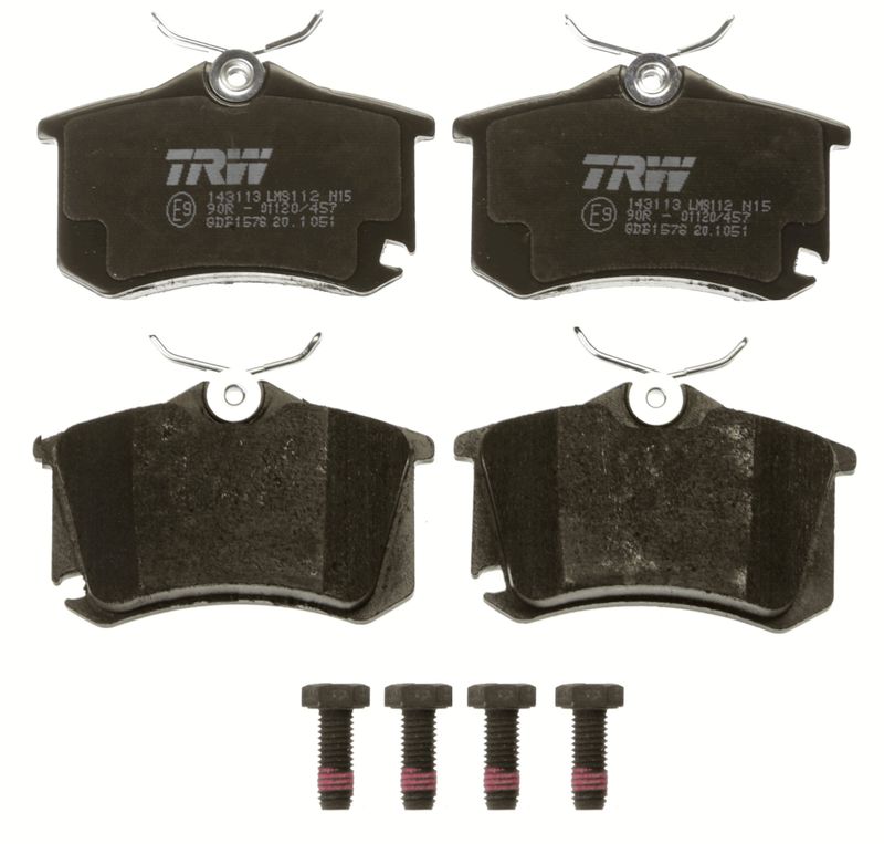 TRW GDB1578 Brake Pad Set, disc brake