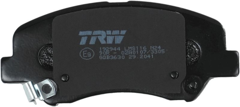 TRW GDB3630 Brake Pad Set, disc brake