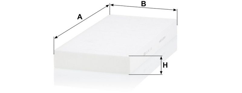 Filter, salongiõhk, MANN-FILTER CU 40 110