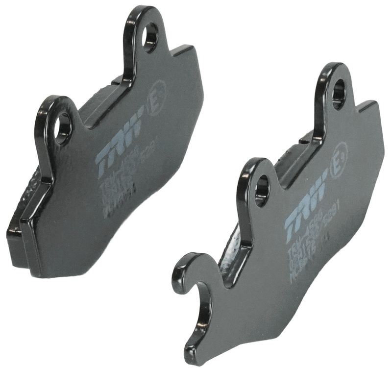 Brake pads Achter/Voor, beoogd gebruik: offroad/route/scooters, materiaal: organisch, 41,9x76,9x8mm past: BENELLI CAFFENERO  CAGIVA CANYON, ELEFANT, GRAN CANYON, NAVIGATOR 50-1200 1989-2020