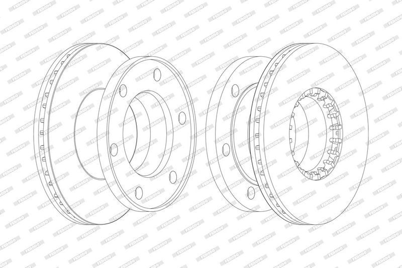 Brzdový kotouč FCR174A
