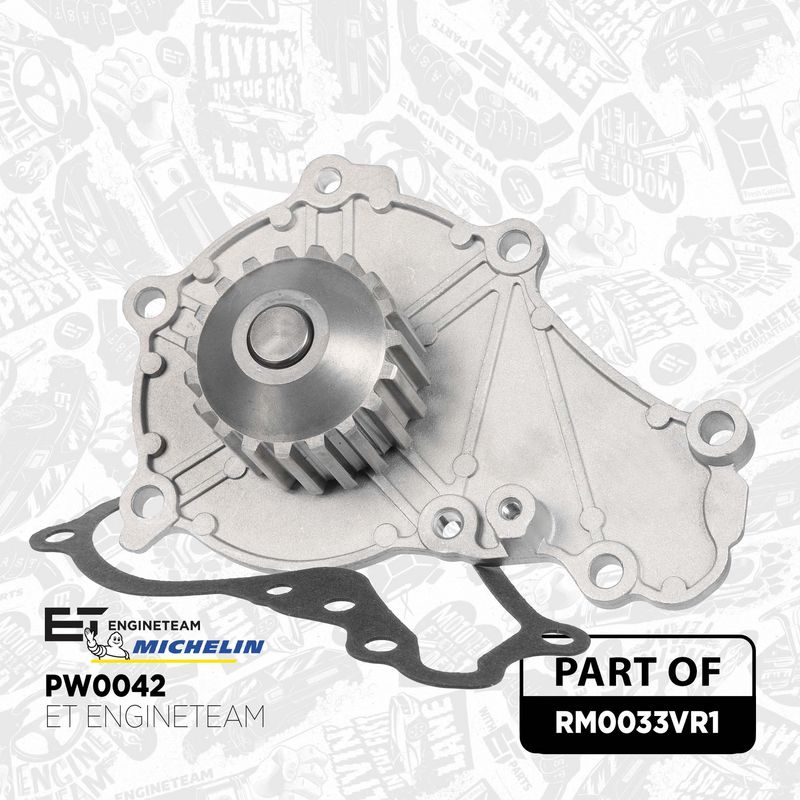 Vodní pumpa + sada ozubeného řemene RM0033VR1