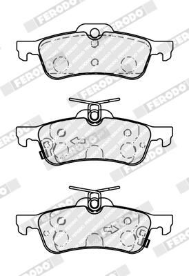 FERODO FDB5153 Brake Pad Set, disc brake