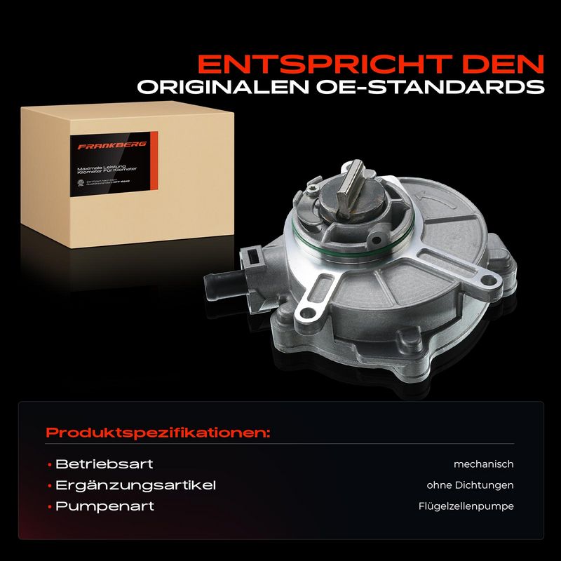 Frankberg 5481FB0006149 Vacuum Pump, braking system