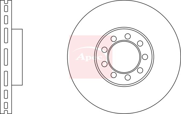APEC Brake Disc DSK2842