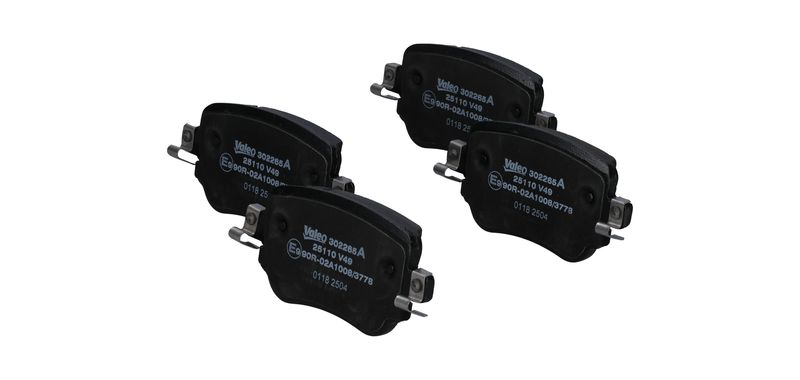 Piduriklotsi komplekt, ketaspidur, VALEO 302265A