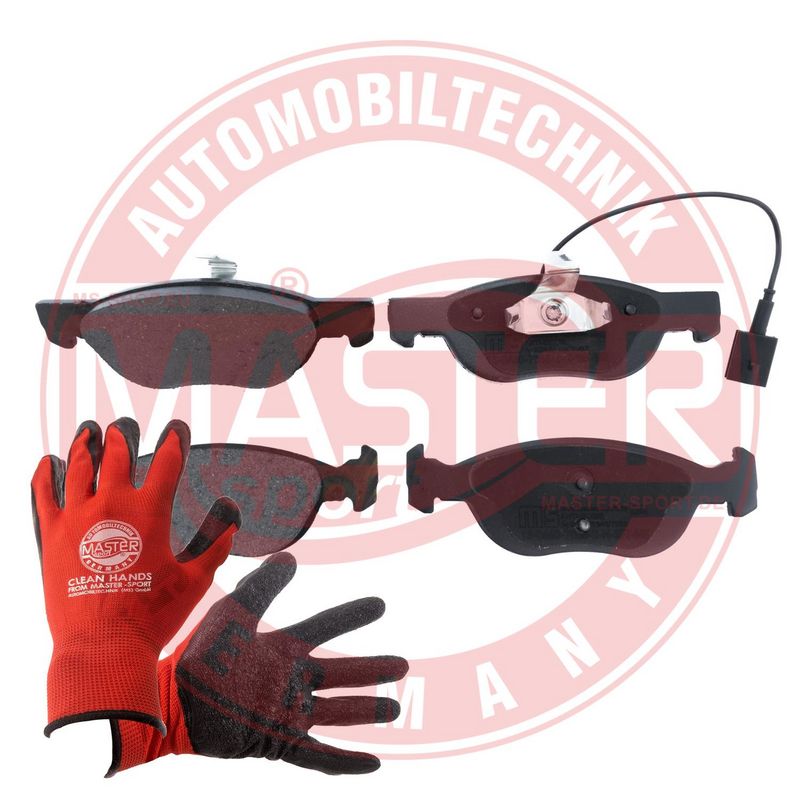 MASTER-SPORT GERMANY fékbetétkészlet, tárcsafék 13046070652N-SET-MSP