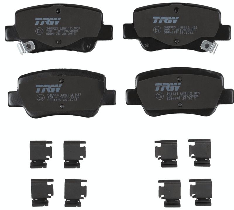 TRW GDB4175 Brake Pad Set, disc brake