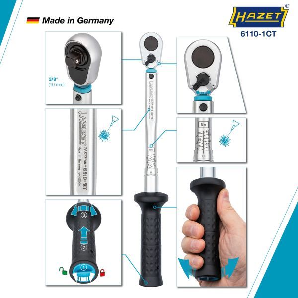 HAZET 6110-1CT Torque Wrench
