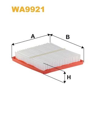 Повітряний фільтр, Wix Filters WA9921