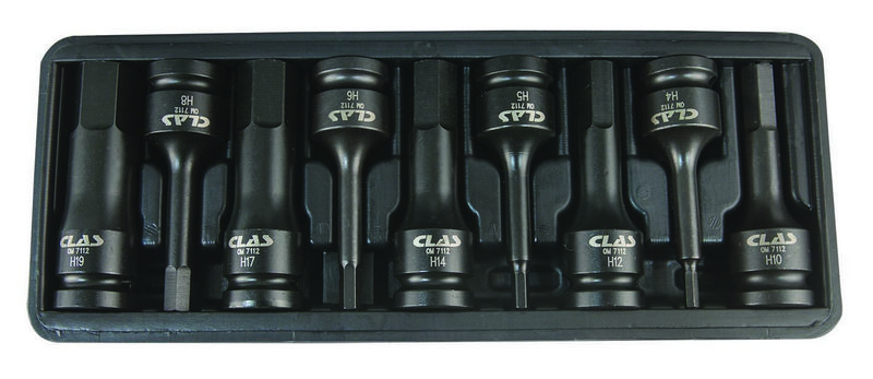 COFFRET DOUILLES EMBOUTS CHOC 6 PANS 1/2