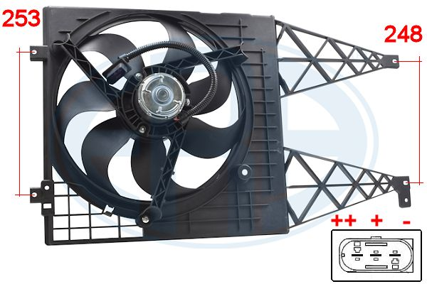 WILMINK GROUP ventilátor, motorhűtés WG2101722
