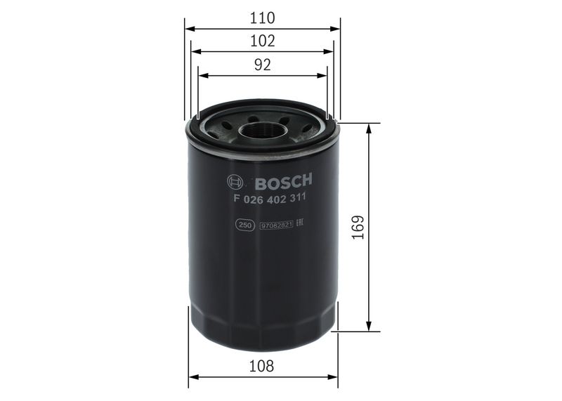 BOSCH F 026 402 311 Fuel Filter