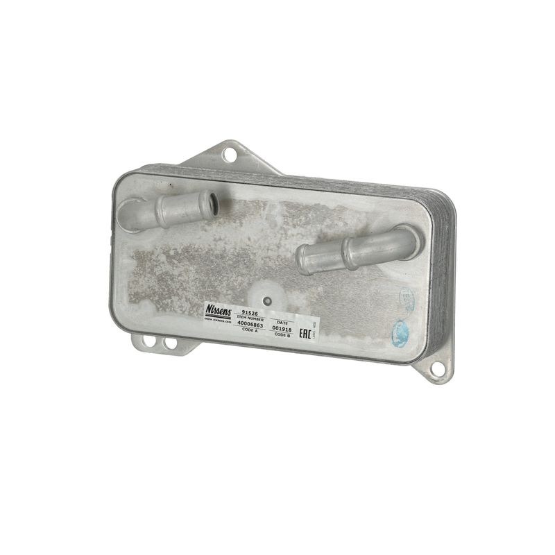 NISSENS 91526 Oil Cooler, automatic transmission