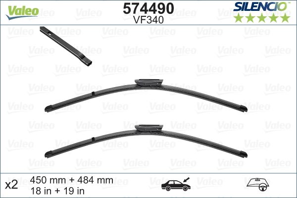 Valeo 574490 Wiper Blade