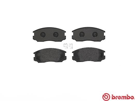 Комплект гальмівних накладок, дискове гальмо, Brembo P54015