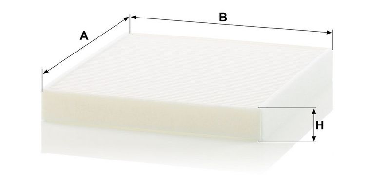Filter, salongiõhk, MANN-FILTER CU 26 021