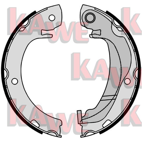 KAWE 09920 - Brake Pad Set, Parking Brake