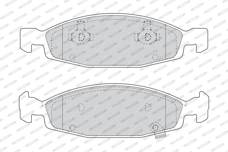 FERODO Plaquettes de frein à disque FDB1523