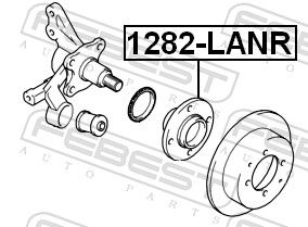 Маточина колеса, Febest 1282-LANR