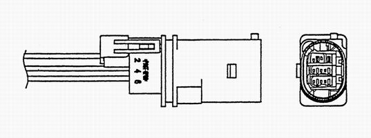 Кисневий датчик, Ngk UAA0004PS002