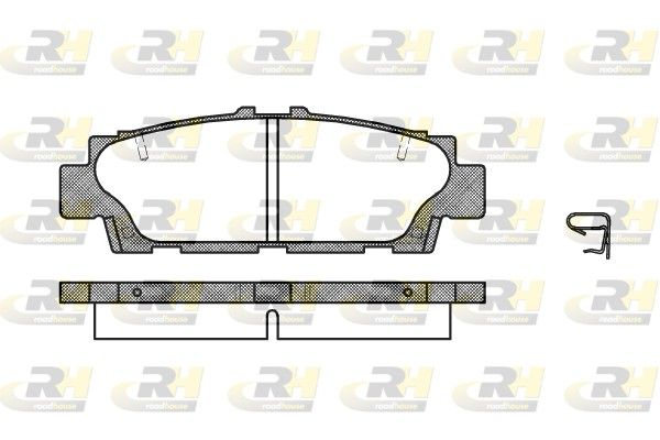 ROADHOUSE 2376.00 - Brake Pad Set, disc brake