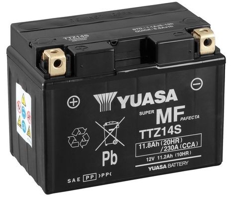 Yuasa Starter Battery TTZ14S