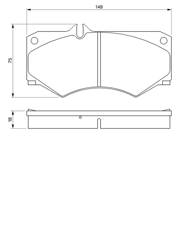 BOSCH Plaquettes de frein à disque 0 986 467 841