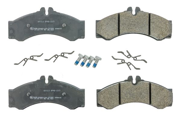 AISIN BPMB-1015 - Stabdžių kaladėlių komplektas