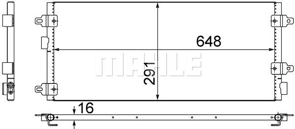 WILMINK GROUP kondenzátor, klíma WG2369018