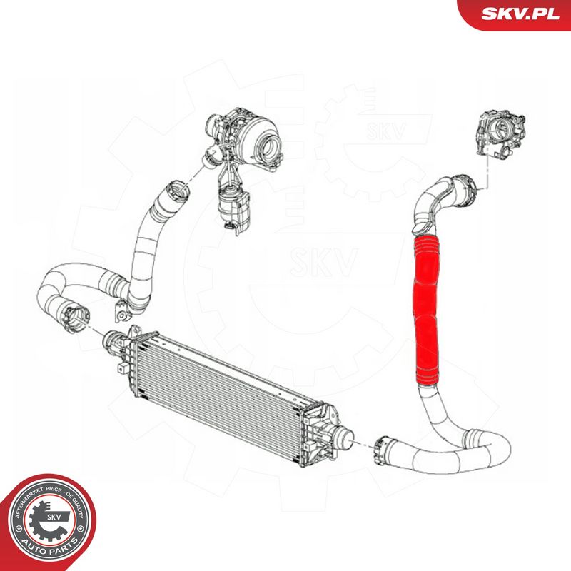 Laadimisõhu voolik, ESEN SKV 43SKV466