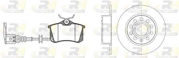 Комплект гальма, дискове гальмо, Roadhouse 8263.09