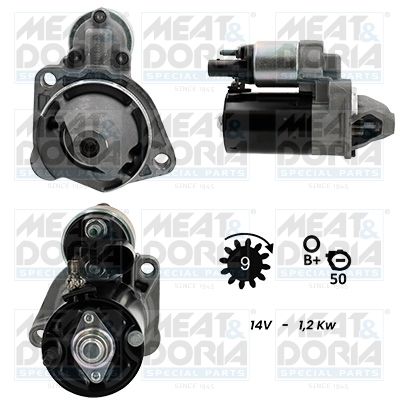 MEAT & DORIA Startmotor / Starter 5010379G