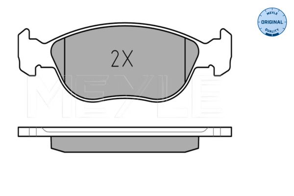 MEYLE 025 219 2818 Brake Pad Set, disc brake