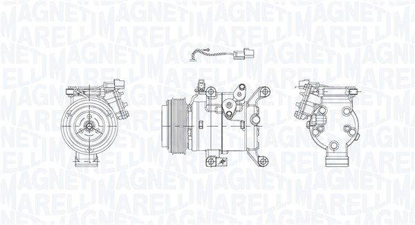 MAGNETI MARELLI Kompresorius, oro kondicionierius