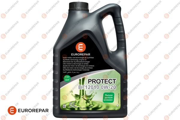 Моторна олива EUROREPAR PROTECT B712010 0W-20, 5л