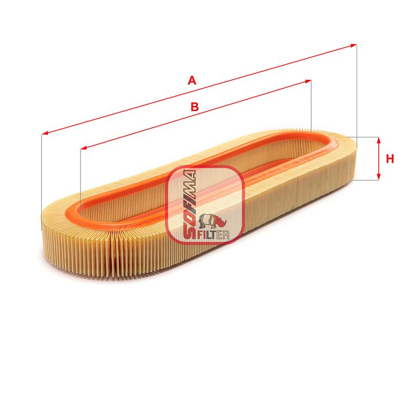 Повітряний фільтр, Sofima S0974A