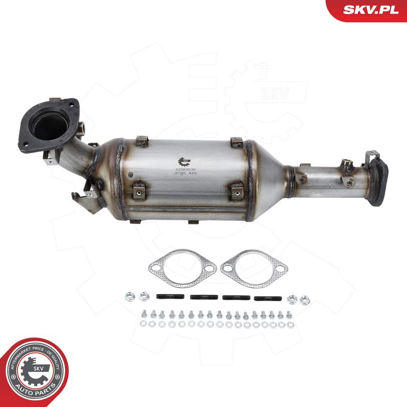 Filtru funingine/particule, sist.de esapament ESEN SKV 62SKV539