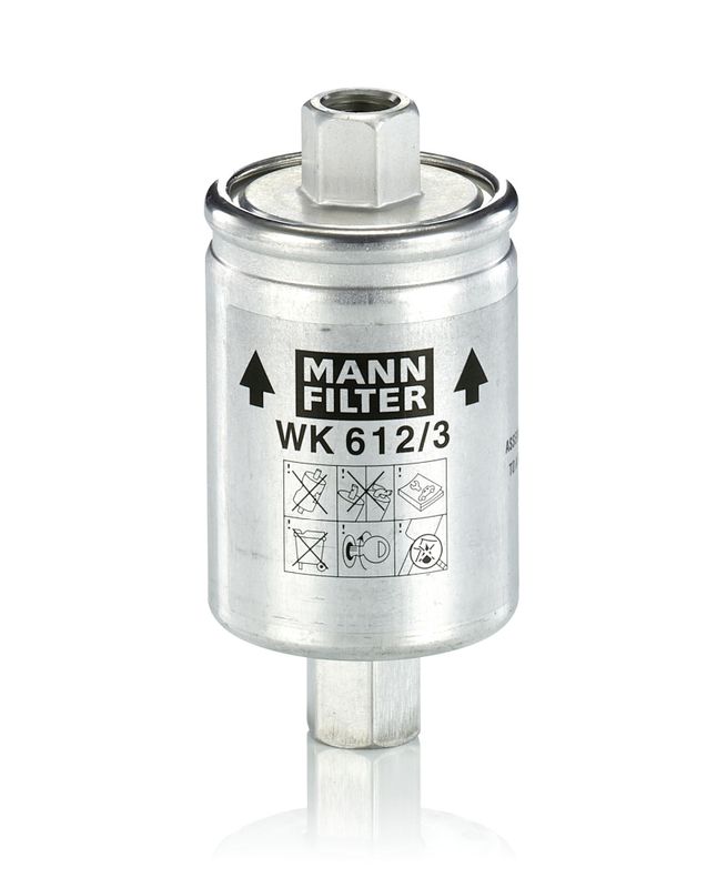 MANN-FILTER Üzemanyagszűrő WK 612/3