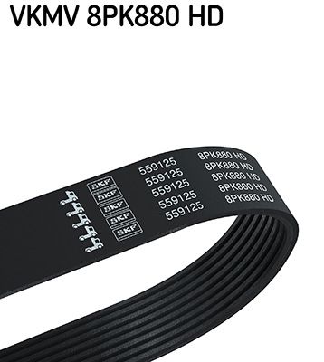 ozubený klínový řemen VKMV 8PK880 HD