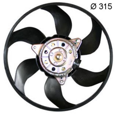 MAHLE CFF 383 000S Fan, engine cooling